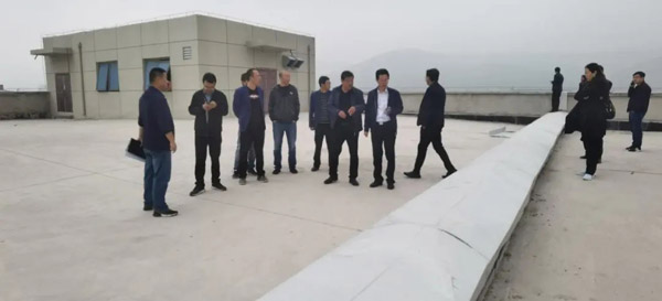 泓源公司組織開展平涼工業園區中小企業孵化基地一期、平涼市城東污水處理廠污水管道二期項目竣工驗收(圖1)