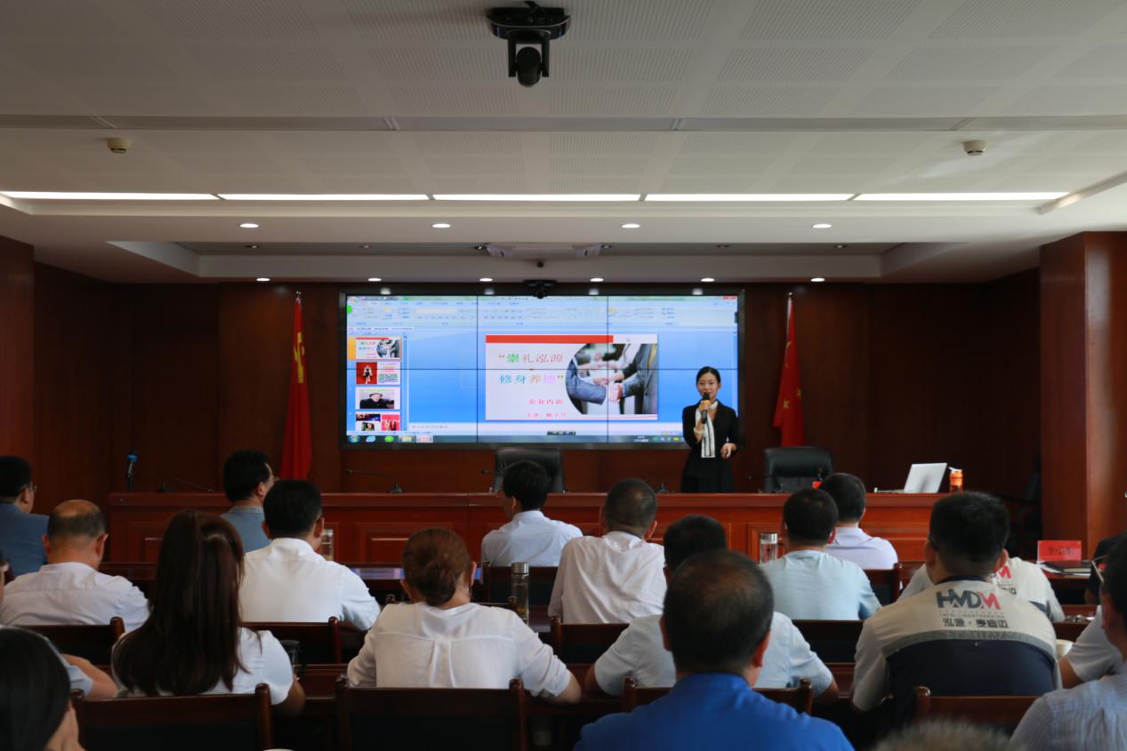 泓源公司大力提升員工素質培樹企業形象(圖4)