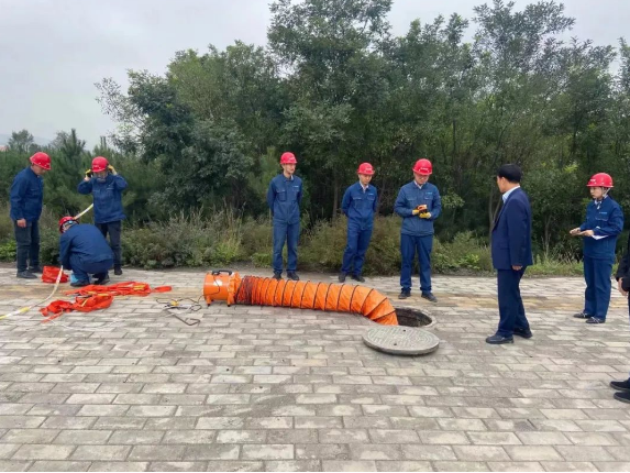 防患未然 未雨綢繆--泓源能源供應公司開展2021年供熱突發事件綜合應急演練(圖4)