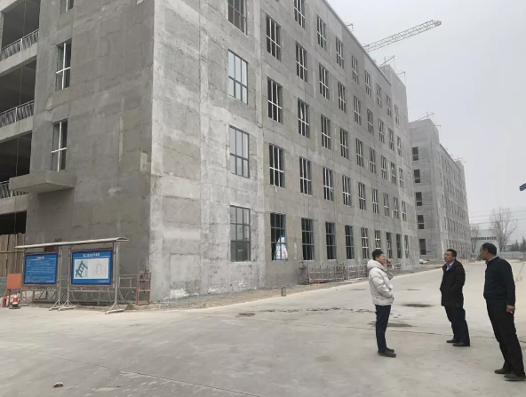 市產投集團項目辦公室開展春節前項目工地安全檢查(圖1)