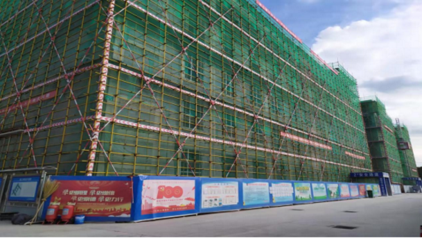 中小企業孵化基地（三期）項目A區喜獲省市級“文明工地”稱號(圖2)