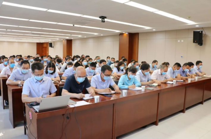 市產投集團召開劃轉企業甘肅水建公司全體職工會議(圖2)